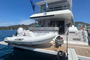 KAMCHATKA - Adventura 14 Power Catamaran - 4 Cabins - Lefkas - Athens - Santorini - Greece KAMCHATKA - Adventura 14 Power Catamaran - 4 Cabins - Lefkas - Athens - Santorini - Greece