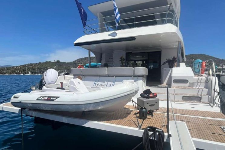 Charter Yacht KAMCHATKA - Adventura 14 Power Catamaran - 4 Cabins - Lefkas - Athens - Santorini - Greece