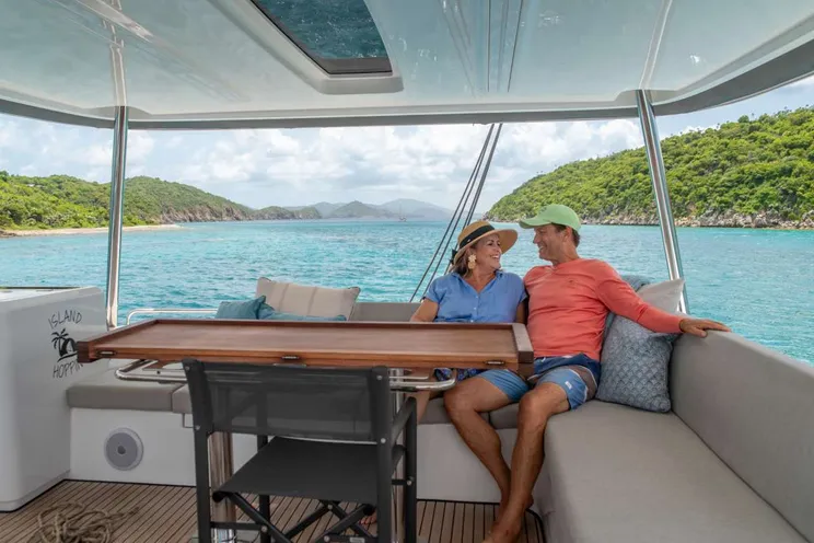 Charter Yacht ISLAND HOPPIN 55 - Lagoon 55 - 4 Cabins - Tortola - Anegada - Virgin Gorda - BVI - Caribbean