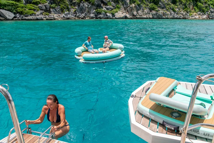 Charter Yacht ISLAND HOPPIN 55 - Lagoon 55 - 4 Cabins - Tortola - Anegada - Virgin Gorda - BVI - Caribbean