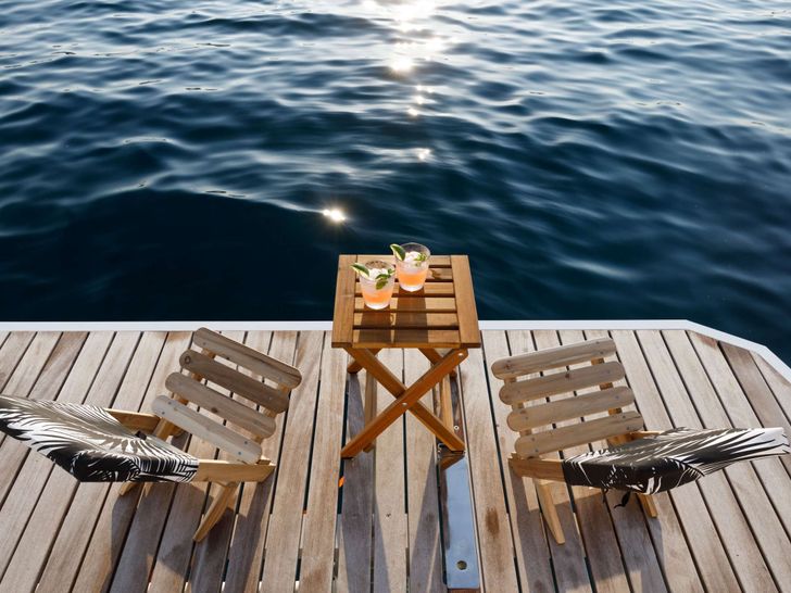 ADEL Lagoon 55 - swimming platform ADEL Lagoon 55 - swimming platform