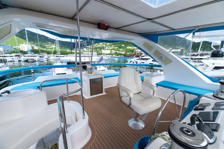Charter Yacht SUN GODDESS - Royal Cape 53 - 3 Cabins - Tortola - Anegada - Virgin Gorda - BVI - Caribbean