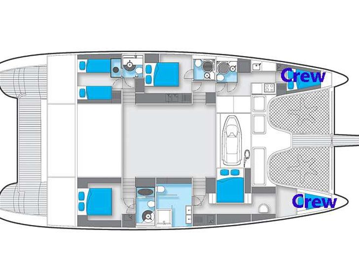 SEAZEN II Sunreef 70 - layout SEAZEN II Sunreef 70 - layout