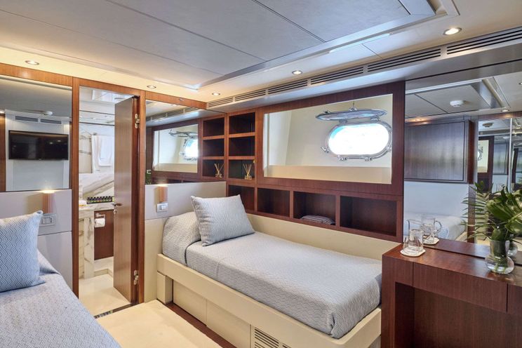 Charter Yacht BEYOND - Riva Athena 115 - 5 Cabins - Athens - Mykonos - Spetses