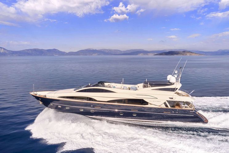 Charter Yacht BEYOND - Riva Athena 115 - 5 Cabins - Athens - Mykonos - Spetses