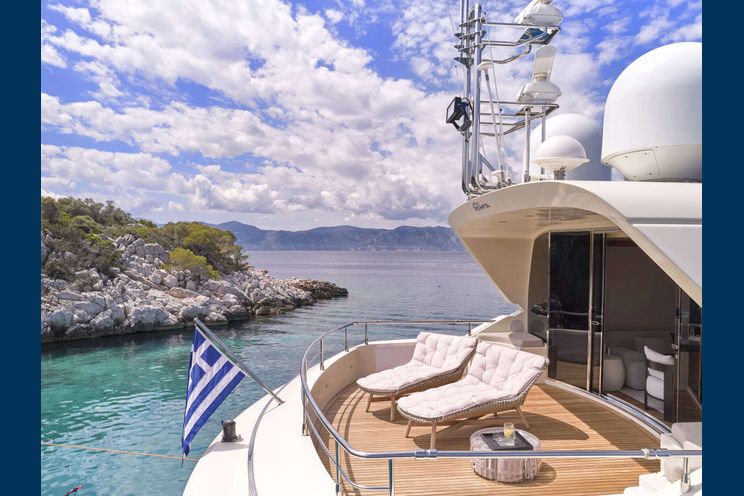 Charter Yacht BEYOND - Riva Athena 115 - 5 Cabins - Athens - Mykonos - Spetses