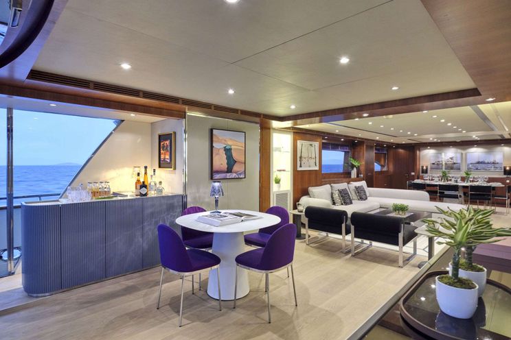 Charter Yacht BEYOND - Riva Athena 115 - 5 Cabins - Athens - Mykonos - Spetses