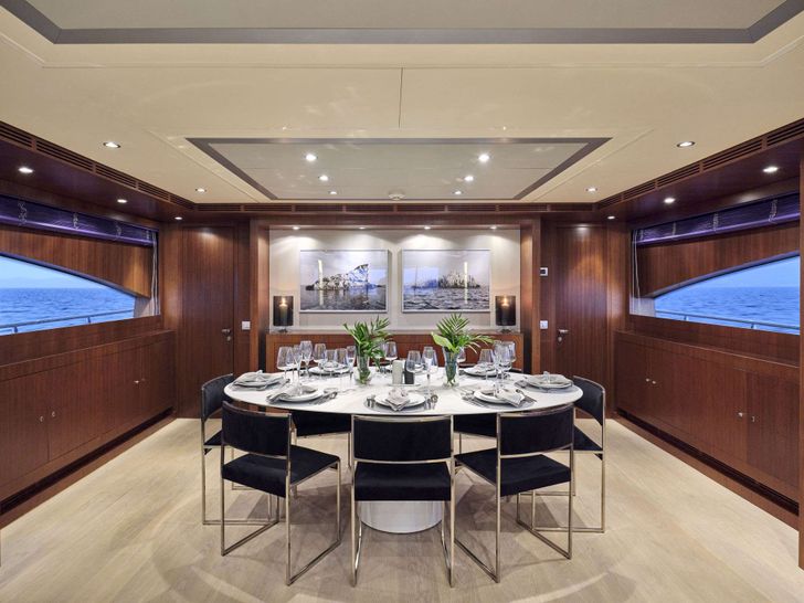 Main Deck Dining Area Main Deck Dining Area