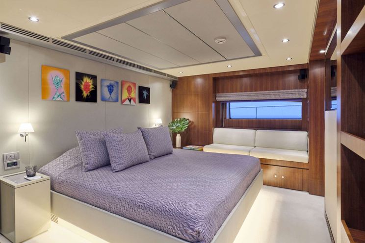 Charter Yacht BEYOND - Riva Athena 115 - 5 Cabins - Athens - Mykonos - Spetses