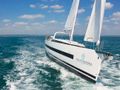 Hull number 1 of Beneteau's new line of 62 ft sloops,Serena is style,grace and comfort under sail. Hull number 1 of Beneteau's new line of 62 ft sloops,Serena is style,grace and comfort under sail.