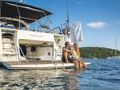 Your private beach on the stern Your private beach on the stern