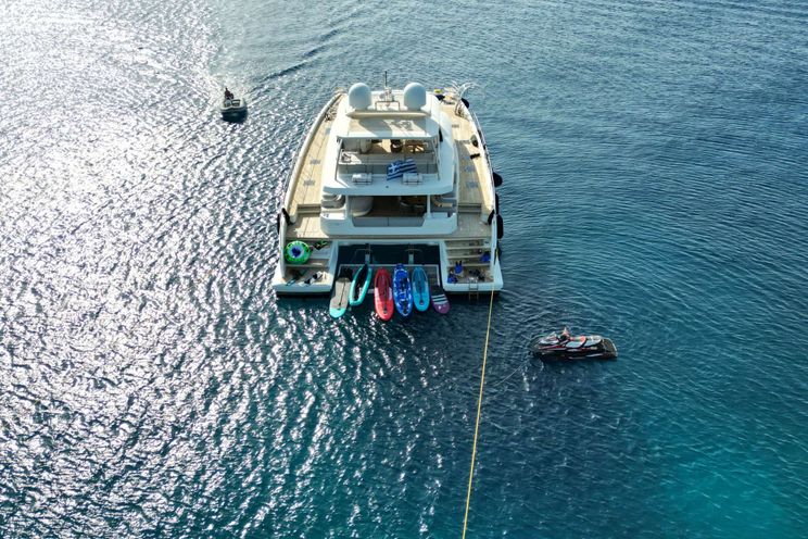 Charter Yacht CRAZY HORSE - Lagoon 78 - Athens - Mykonos - Paros