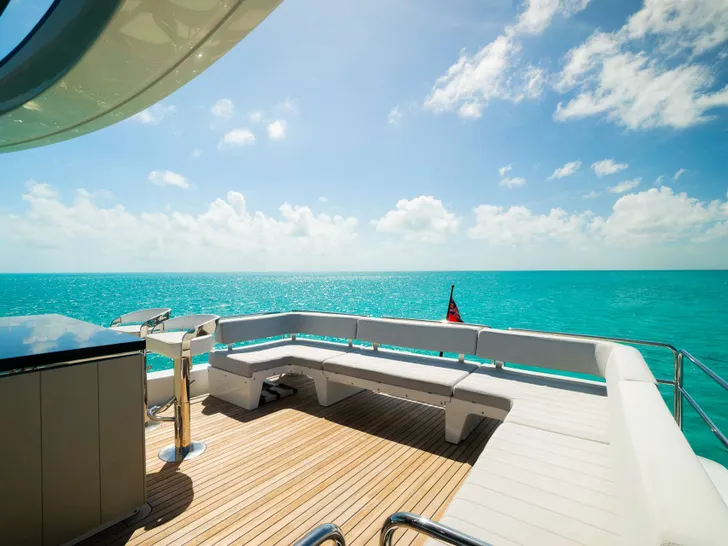 NORMAN`S T4 Sirena 68 - flybridge aft NORMAN`S T4 Sirena 68 - flybridge aft