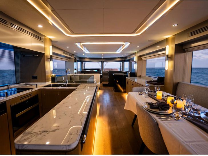 NORMAN`S T4 Sirena 68 - galley NORMAN`S T4 Sirena 68 - galley