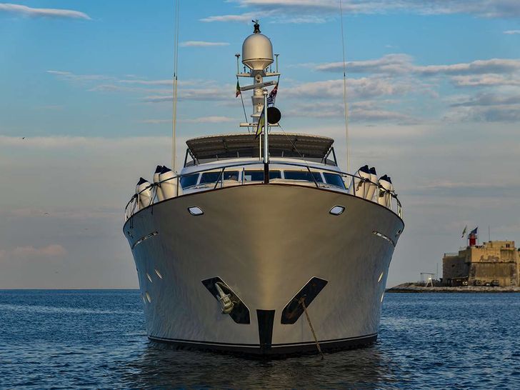 NIGHTFLOWER - Codecasa 114 ft.,bow view NIGHTFLOWER - Codecasa 114 ft.,bow view