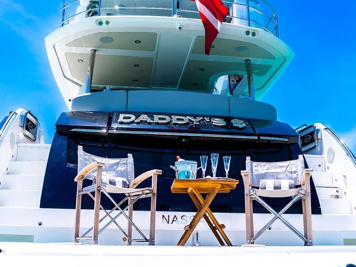 DADDY'S $ - Sunseeker 75 ft.,stern DADDY'S $ - Sunseeker 75 ft.,stern
