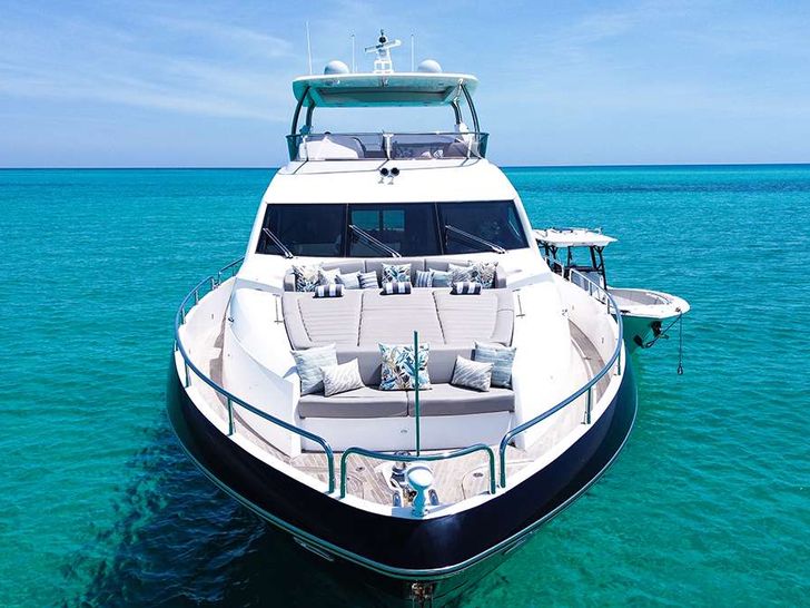 DADDY'S $ - Sunseeker 75 ft.,bow view DADDY'S $ - Sunseeker 75 ft.,bow view