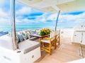 DADDY'S $ - Sunseeker 75 ft.,aft alfresco dining area
