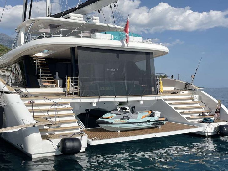 NALA ONE Sunreef 80 - stern NALA ONE Sunreef 80 - stern