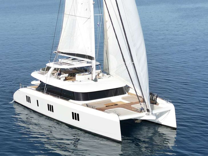 NALA ONE Sunreef 80 - bow view NALA ONE Sunreef 80 - bow view
