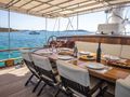 GULET ANDI STAR - Custom Gulet 26 m,alfresco dining set up GULET ANDI STAR - Custom Gulet 26 m,alfresco dining set up
