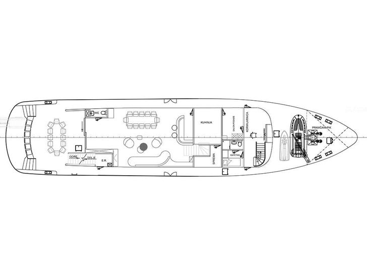 MAXITA - Custom Sailing Yacht 39 m,sailing yacht layout