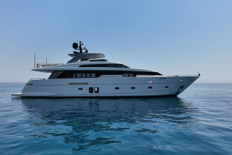 Charter Yacht AMAN - Sanlorenzo SL96 - 4 Cabins - Poltu Quatu - Olbia - Portisco - La Maddalena - Sardinia - Italy