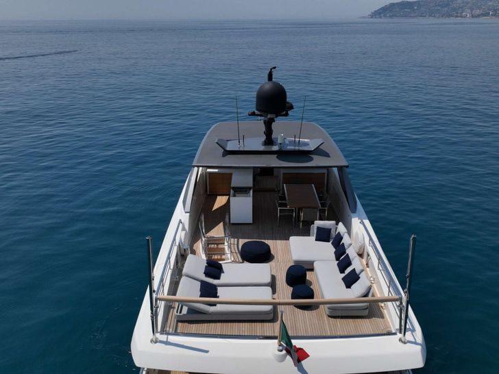 AMAN Sanlorenzo SL96 - sundeck aft AMAN Sanlorenzo SL96 - sundeck aft