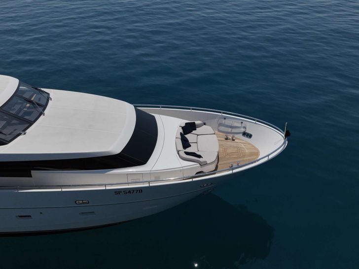 AMAN Sanlorenzo SL96 - foredeck AMAN Sanlorenzo SL96 - foredeck