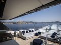 AMAN Sanlorenzo SL96 - sundeck lounge and sunbathing area AMAN Sanlorenzo SL96 - sundeck lounge and sunbathing area