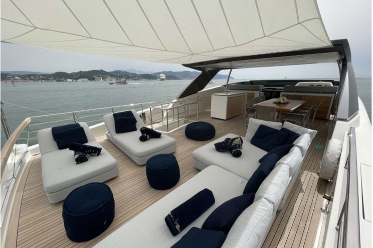 Charter Yacht AMAN - Sanlorenzo SL96 - 4 Cabins - Poltu Quatu - Olbia - Portisco - La Maddalena - Sardinia - Italy
