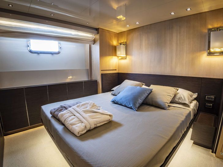 AMAN Sanlorenzo SL96 - VIP cabin 1 AMAN Sanlorenzo SL96 - VIP cabin 1