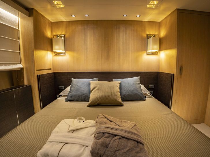 AMAN Sanlorenzo SL96 - VIP cabin 2 AMAN Sanlorenzo SL96 - VIP cabin 2