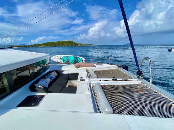 VENTANA AL MAR Lagoon 52 - foredeck VENTANA AL MAR Lagoon 52 - foredeck