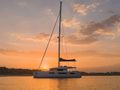 BUENA VIDA Lagoon 50 - anchored under the sunset BUENA VIDA Lagoon 50 - anchored under the sunset