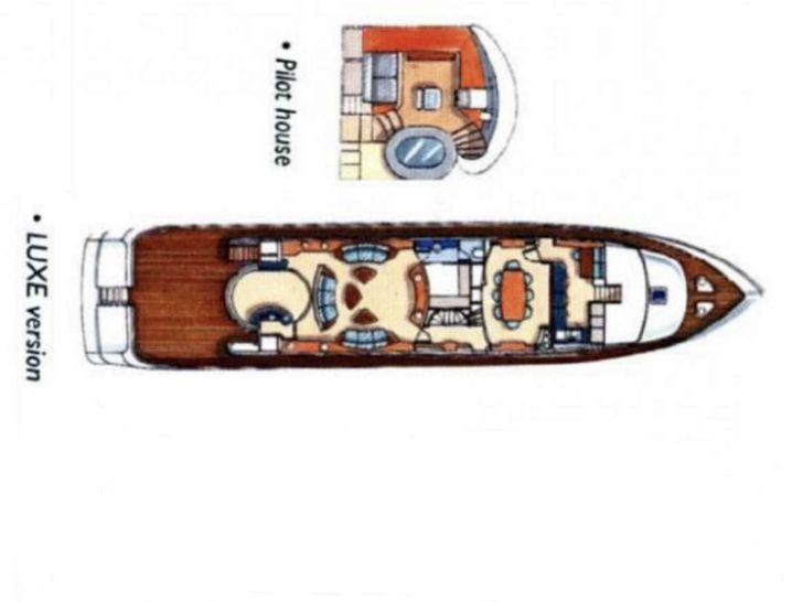 STEELING TIME - Azimut 100,motor yacht layout
