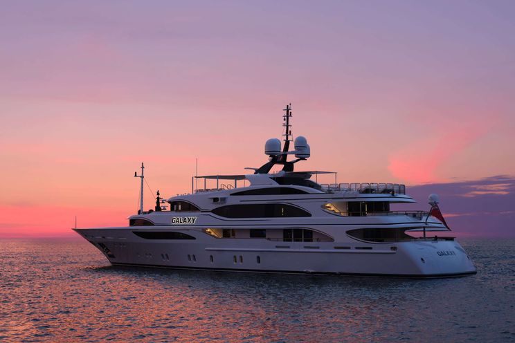 Charter Yacht GALAXY - Benetti 56 m - 6 Cabins - Naples - Sicily - Riviera - Corsica - Sardinia - Leewards - Windwards - British Virgin Islands - Caribbean - Bahamas
