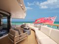 GALAXY - Benetti 56 m,upper deck balcony GALAXY - Benetti 56 m,upper deck balcony
