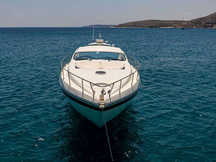 MIRA - Pershing 55 ft,bow view MIRA - Pershing 55 ft,bow view