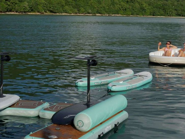 LEGASEA Bali 5.4 - guests enjoying the water toys LEGASEA Bali 5.4 - guests enjoying the water toys