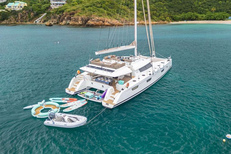 Charter Yacht SOME KIND OF WONDERFUL - Fountaine Pajot Victoria 67 - 4 Cabins - Tortola - Virgin Gorda - Anegada - BVI - Caribbean