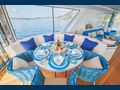 CORAL OCEAN - Lurssen 239 ft.,sky lounge dining area