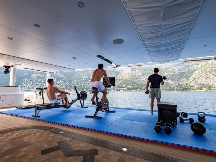 CORAL OCEAN - Lurssen 239 ft.,gym