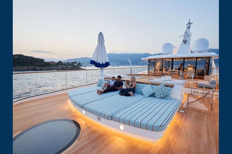 Charter Yacht CORAL OCEAN - Lurssen 239 ft - 7 Cabins - French Riviera - Corsica - Naples - Sicily - Sardinia - Turkey - Croatia - Red Sea