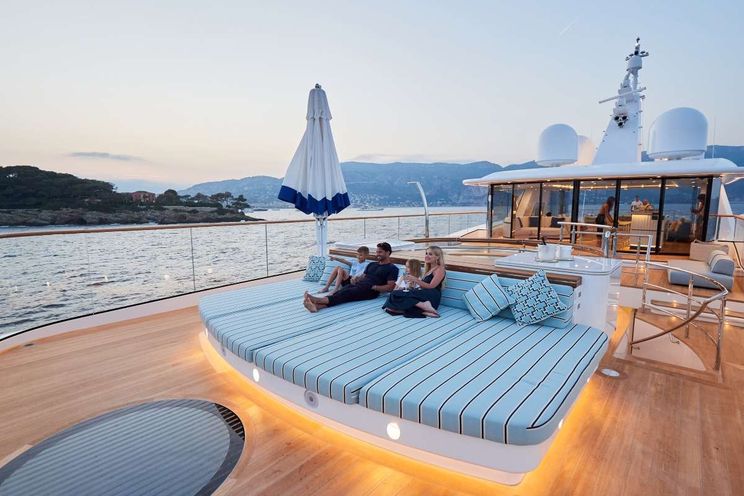 Charter Yacht CORAL OCEAN - Lurssen 239 ft - 7 Cabins - French Riviera - Corsica - Naples - Sicily - Sardinia - Turkey - Croatia - Red Sea