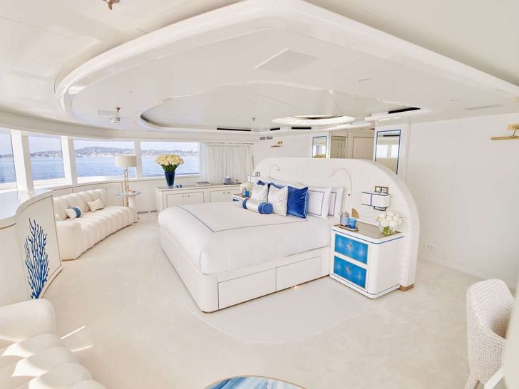 CORAL OCEAN - Lurssen 239 ft.,master cabin CORAL OCEAN - Lurssen 239 ft.,master cabin