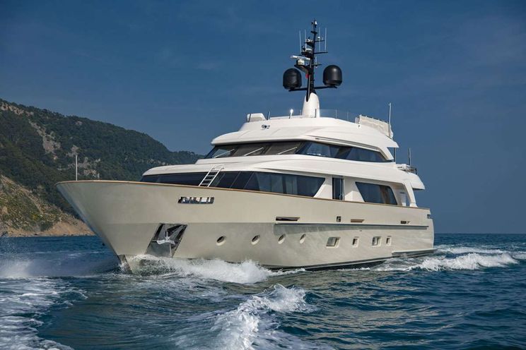 Charter Yacht ANYTHING GOES V - San Lorenzo 34 m - 5 Cabins - La Spezia - Naples - Sicily - Sardinia - French Riviera - Corsica - West Mediterranean