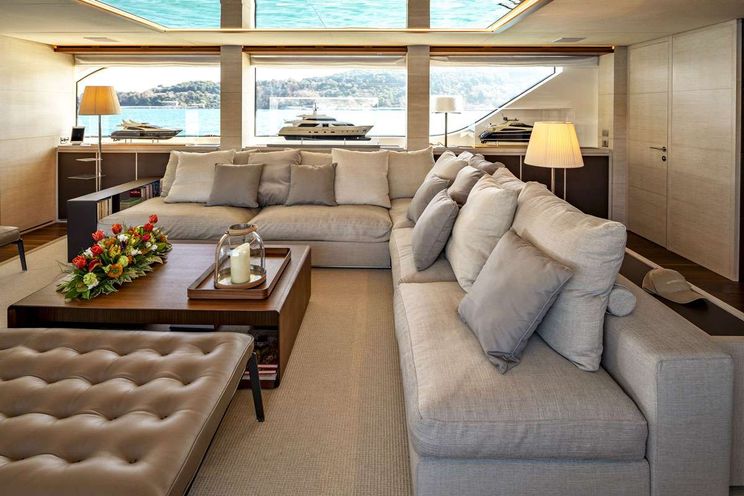 Charter Yacht ANYTHING GOES V - San Lorenzo 34 m - 5 Cabins - La Spezia - Naples - Sicily - Sardinia - French Riviera - Corsica - West Mediterranean