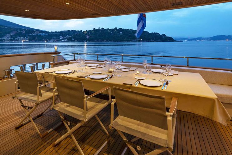 Charter Yacht ANYTHING GOES V - San Lorenzo 34 m - 5 Cabins - La Spezia - Naples - Sicily - Sardinia - French Riviera - Corsica - West Mediterranean
