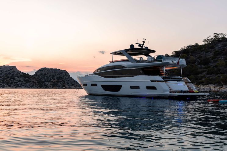 Charter Yacht VISTA - Princess Y85 - 4 Cabins - Athens - Mykonos - Paros - Cyclades - Greece